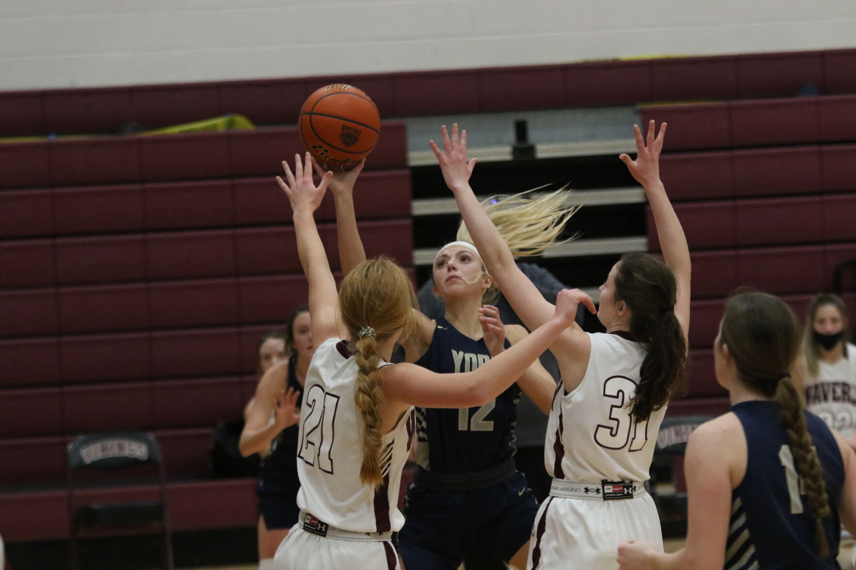York at Waverly girls basketball, Jan. 4 30.JPG